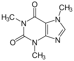 Organic Chemistry Molecular Structure Of Caffeine Chemistry Caffeine Molecule Art Molecule Art Molecule Tattoo