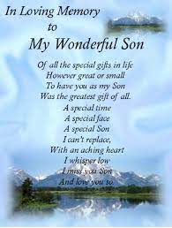 Short Memorial Quotes For Son Google Search Son Poems Son Quotes Birthday In Heaven