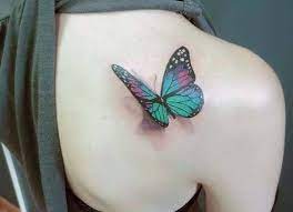 3d Butterfly Tattoos For Women 3d Color Butterfly Tattoo Done By Nina Butterfly Tattoo Designs Butterfly Tattoos For Women 3d Butterfly Tattoo