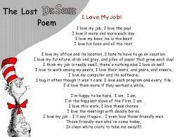 Dr Seuss I Love My Job Dr Seuss I Love My Job Home Theater Forum And Systems Love Poems For Girlfriend Love Poems For Him Cute Love Poems