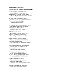 One Of My Favorite Poems John Donne S Valediction Forbidding Mourning Supposed To Be Written To His Wife Before He Left For A Long Tri John Donne Words Poems
