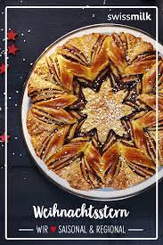 Weihnachtsstern Rezept Swissmilk Rezept Rezepte Kuchen Und Torten Rezepte Lebensmittel Essen