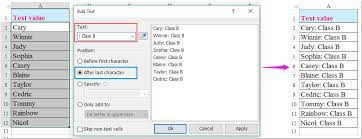 Unlike word, excel does not have a change case facility. How To Add Text To The Beginning Or End Of All Cells In Excel