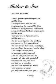 For A Mother Who Lost Her Son Thank You David My Son Quotes Mother Quotes Heaven Quotes