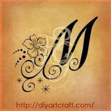 Letter M Tattoo Letter M Tattoos Tattoo Lettering M Tattoos