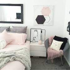 Pink Black Grey White Minimalist Bedroom And Apartment Decor Pink Bedroom Decor Apartment Bedroom Decor Grey Bedroom Decor
