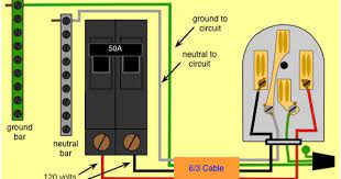 Wiring Diagram 50 Amp Rv Plug Wiring Diagram Figure Who The Equivalent Electronic Circuit Schema Is Simp Home Electrical Wiring Electrical Wiring Electricity