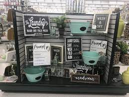 Hobby Lobby Merchandising Table Displays Laundry Room Wall Decor Hobby Lobby Decor Living Room Decor Hobby Lobby