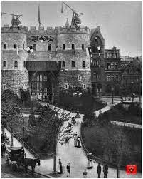 Koln Die Hahnentorburg Am Rudolfplatz Mit Parkanlage Im Jahre 1891 Parkanlage Burg Foto Koln