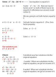 Factoring Quadratic Equations Quadratics Solving Quadratic Equations Quadratic Equation