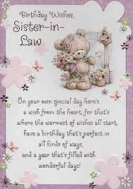 Nicewishes Com Lovely Greetings Birthday Wishes For Sister In Law Teddy Birthday Wishes For Sister Sister Birthday Quotes 20th Birthday Wishes
