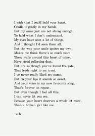 Your Heart Deserves A Whole Lot More Words Poem Quotes Eh Poems