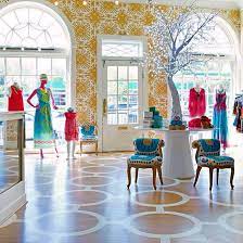 Quadrille China Seas Sigourney Large Scale Wallpaper Yellow On White 2470 09wp Large Scale Wallpaper Quadrille China Seas Exterior Decor