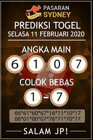 Prediksi Togel Sydney Selasa 11 Februari 2020 Sydney 26 Januari 13 Januari