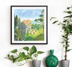 The Durrells In Corfu Art Print Paintings Art Prints The Durrells In Corfu Painting