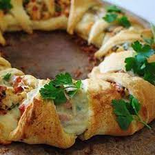 Herzhafter Blatterteig Kranz Rezepte Essen Rezepte Fingerfood Rezepte