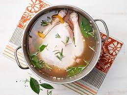 Use half of a recipe for a chicken, or the full recipe for a turkey of up to 25 pounds. My Favorite Turkey Brine Recipe Ree Drummond Food Network