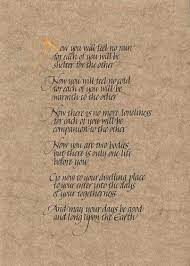Inklings Calligraphy Wedding Stationery Vows And Poems Wiccan Wedding American Wedding Wedding Blessing