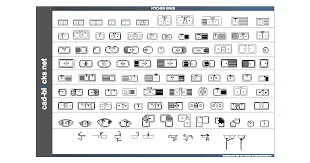 kitchen cad blocks: sinks in plan and