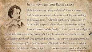 Lord Byron About Armenia Being The Place Of Paradise Lord Bajron Starye Foto Armeniya