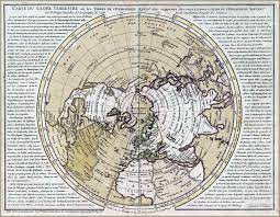 1746 Planisphere Of The Northern Hemisphere Superimposed On The Southern Hemisphere In French Old Maps Hemisphere Map