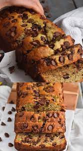 Banana Bread Cake A La Banane Ou Gateau A La Banane Au Pepites De Cho Chocolate Chip Banana Bread Recipe Banana Bread Recipe Moist Chocolate Chip Banana Bread