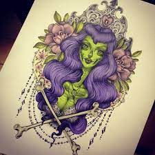 Tattoo Drawing And Zombie Image Zombie Tattoos Zombie Girl Tattoos Tattoos