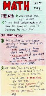 Math Study Tips We Love Math And Science And Encourage Kid S To Learn To Love It Too Learn More Bas Studying Math School Study Tips Life Hacks For School