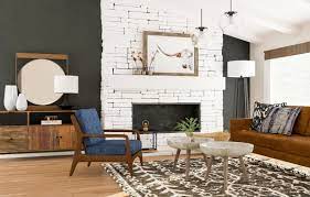 Modern Living Room Design 5 Ways To Try A Mid Century Style Mid Century Modern Living Room Rustic Living Room Living Room Modern