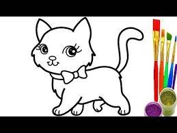 Click on the image to print out a pdf version of the content. Super Mixed Coloring Pages Drawing For Kids Learn To Colors Youtube Cat Coloring Page Cat Drawing Cute Cat Gif