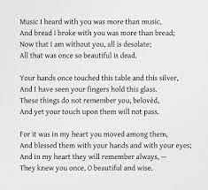 Conrad Aiken Poem Music I Heard With You Was More Than Music Google Search Pretty Words Words Meaningful Quotes