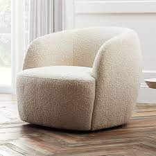 Gwyneth Ivory Boucle Chair Reviews Cb2