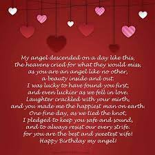 Romantic Happy Birthday Poems For Her For Girlfriend Or Wife Poems Chobirdokan Happy Birthday Love Birthday Poems Romantic Birthday Wishes