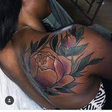 668 Likes 5 Comments Dark Skin Body Art Darkskinbodyart On Instagram Super Saturat Dark Skin Tattoo Skin Color Tattoos Black Girls With Tattoos