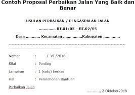Santri siap guna daarut tauhiid bandung gegerkalong indra wahyu arifuddin. Contoh Proposal Perbaikan Jalan Lingkungan Rt Bagikan Contoh