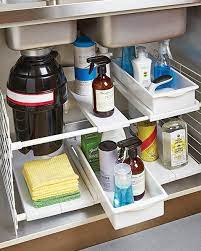easy under sink storage ideas