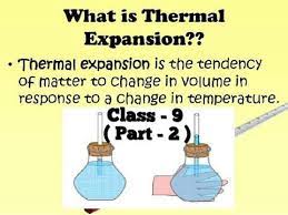 Class 9 Thermal Expansion Of Solid Liquids Ncert Syllabus Part 2 Youtube Thermal Expansion Class Syllabus