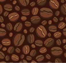 Lovely Coffee Beans Vector Seamless Pattern Vector Pattern Free Download Coffee Bean Art Coffee Illustration Photoshop World