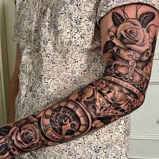 125 Best Sleeve Tattoos For Men Cool Ideas Designs 2021 Guide Tattoos For Guys Sleeve Tattoos Rose Tattoo Sleeve
