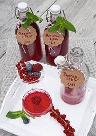 Hausgemachter Beerenlikor Kuchenmomente Rezept Beeren Hausgemacht Likor Selbstgemacht