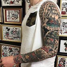 Nice 76 American Traditional Tattoo Ideas To Inspire You Https Idolover Com 2019 04 American Traditional Tattoo Traditional Tattoo Traditional Tattoo Sleeve