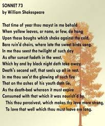 William Shakespeare S Sonnet 73 Analysis By Stanza Shakespeare Sonnets Poetry Shakespeare William Shakespeare Sonnets