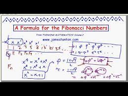 Fibonacci Formula Tanton Mathematics Just For Fun Fibonacci Formula Fibonacci Mathematics