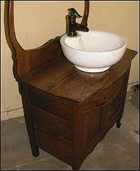 antique bathroom vanities for vessel