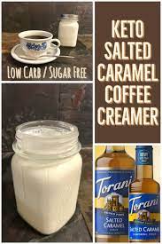 Keto Salted Caramel Coffee Creamer A Keto Kitchen Keto Salted Caramel Coffee Creamer A Keto K Caramel Coffee Salted Caramel Coffee Coffee Creamer Recipe