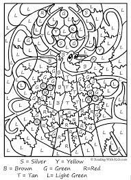 Christmas elf color by number. Coloring Pages Free Color By Number Printables For Adults Free Printable Christmas Coloring Pages Christmas Coloring Sheets Color By Number Printable