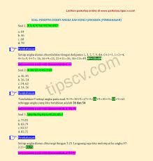 Pada kesempatan ini akan membahasan beberapa soal yang berkaitan dengan materi barisan dan deret khususnya barisan dan deret aritmatika. Download Contoh Soal Psikotes Deret Angka Dan Jawabannya Pdf