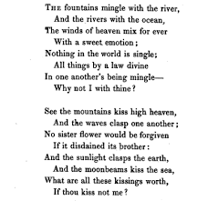 Analysis Of Poem Love S Philosophy By Percy Bysshe Shelley Poems Romantic Poets Romantic Poetry