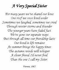 She S My One True Friend Sister Quotes Sister Poems Sister Birthday Quotes