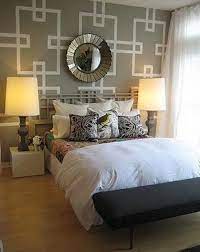 Geometric Triangle Wall Paint Design Idea With Tape Diy For Life Home Bedroom Bedroom Wall Home